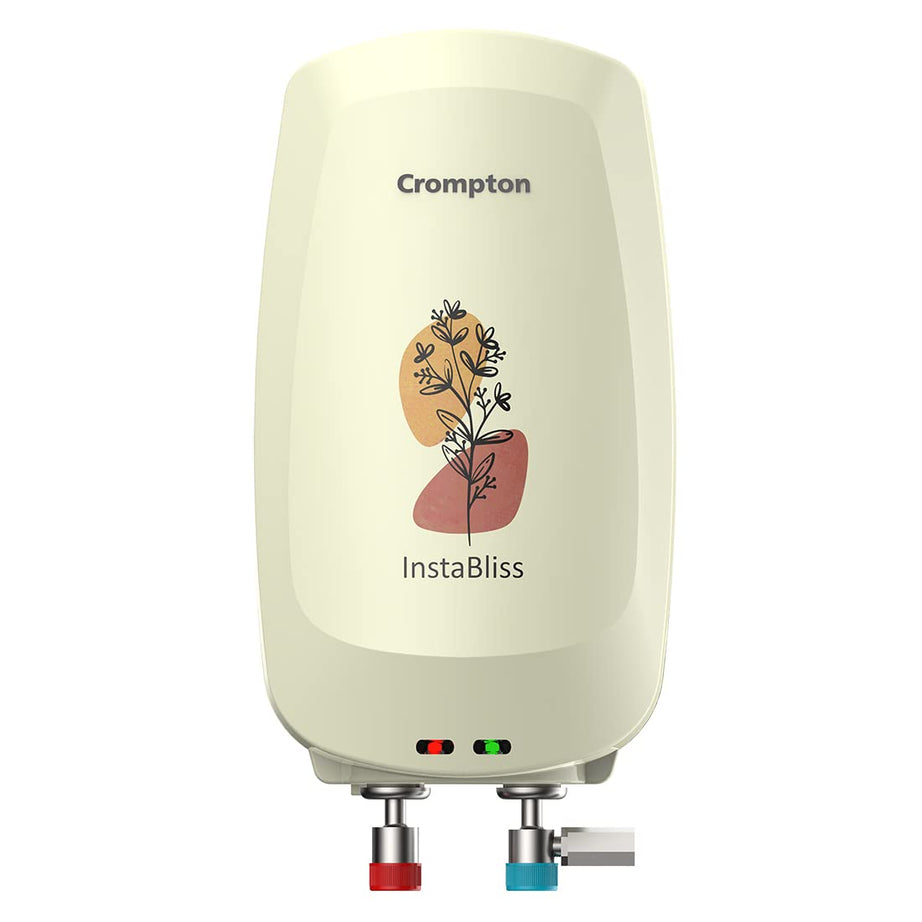 Crompton InstaBliss 3-L Instant Water Heater (Geyser) with Advanced 4 Level Safety (Ivory), AIWH-3LINSTABLISS