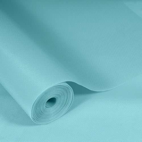 ElastPro (45 cm X 1.5 m) Light Blue EVA Food Grade Washable Anti Slip Mat/Sheet for Fridge, Shelf Liner, Table, Kitchen Drawer mat (Diamond Texture, Light Blue)