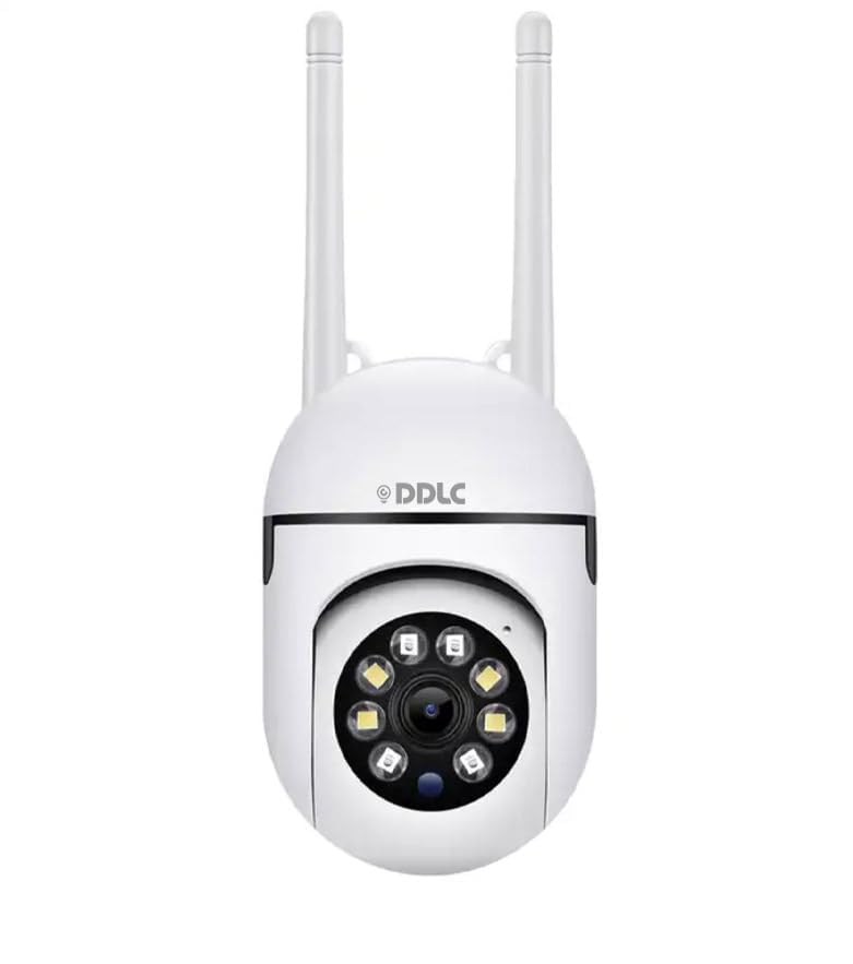 DDLC wi-fi Mini IP PTZ Camera CCTV Security Surveillance with Two Way Audio Colour Night Vision Indoor & Outdoor Use (MINI PTZ)