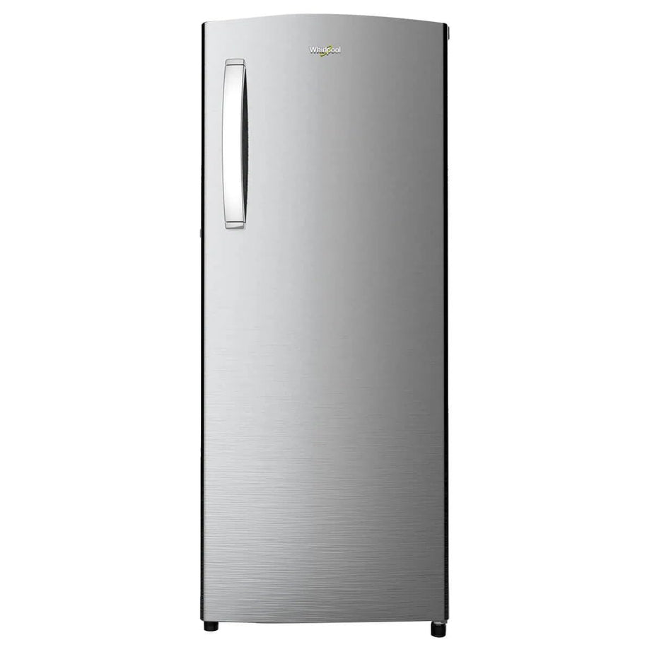 Whirlpool Icemagic Pro 207L 3 Star Single-Door Refrigerator - Steel (230 IMPRO PRM 3S ALPHA STEEL-Z, 2023 Model)