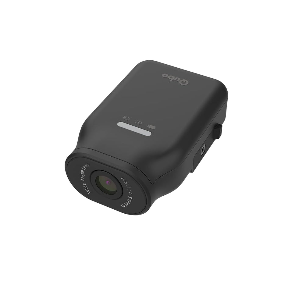 Qubo by Hero Group Smart Bike Cam Pro | 3MP 1296p | 2000 mAh | 124 Degree Wide Angle | Night Vision | for Motorcycles, Bicycles | Proof on Demand | Record Your Rides | (Bike Cam)