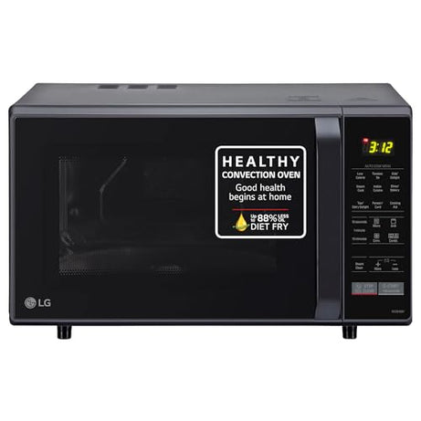 LG 28 L Convection Microwave Oven (MC2846BV, Black, Quartz Heater)