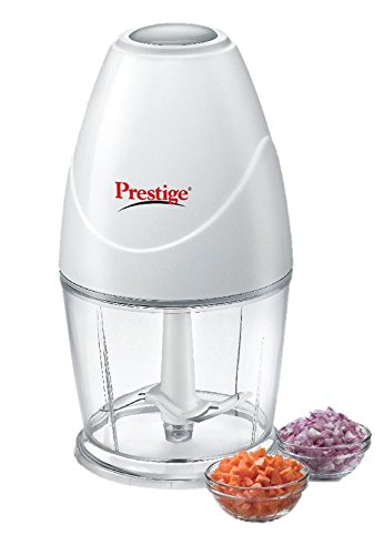 Prestige PEC 3.0 250-Watt Electric Chopper (White), 15 Ounce