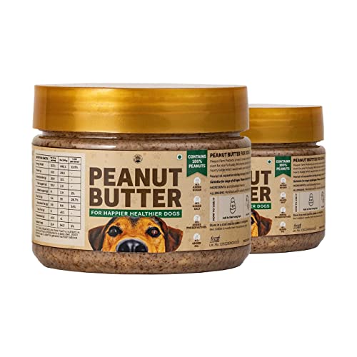 Peepal Farm Products Peepal Farm Peanut Butter Dry Dog Food For All Life Stages Pack of 2 (250g Each)