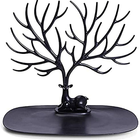 Henceberry Antique Birds Tree Stand Jewelry Display Necklace Earring Bracelet Holder Organizer Rack Tower