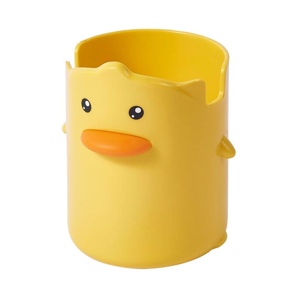 Normie Duck Pen Stand For Study Table, Pen Holder, Pencil Holder, Pen Stand For Kids & Girls, Cute Pen Stand, Pen Organizer, Pencil Stand For Kids (Duck)(Plastic), Yellow