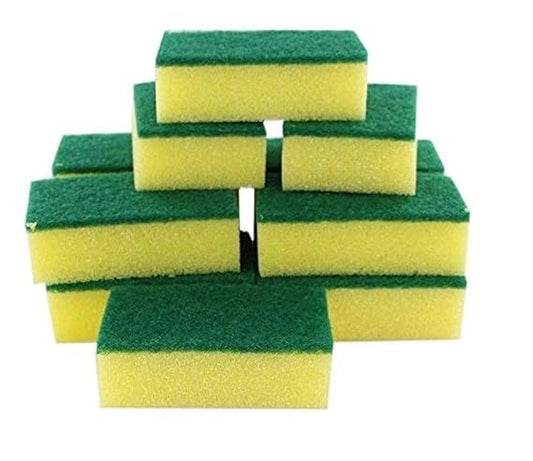 Heavy Duty Kitchen Cleaning Sponges, Non-Scratch Scrub Pads for Dishes, Bathroom, Car Wash, All-Purpose Scrubbing, Pack of 20