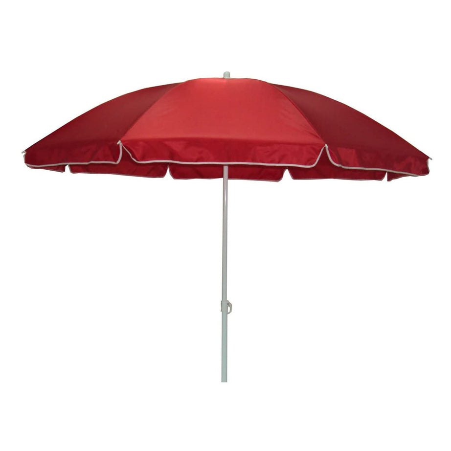 RAINPOPSON® Garden Umbrella Outdoor Big Size Waterproof/Sunlit Proof Super Cloth Patio Garden Outdoor Umbrella (7ft/42in) (Maroon)