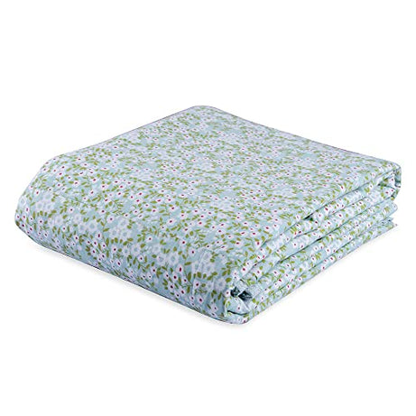 Wakefit Dohar Single Bed | 110 GSM | Blanket Single Bed, Dohar Single Bed Cotton, Cotton Dohar, Quilt, AC Blanket, Reversible (Sili Green : 56x90 inch - Pack of 1)