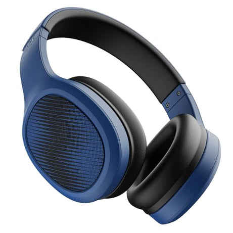 boAt Rockerz 460 Wireless Headphones w/Up to 30hrs Playtime, 40mm Drivers, Signature Sound, BEAST™ Mode, ENx™, Dual Pairing, BT v5.2, Instant Voice Assistant, Adaptive Fit(Bold Blue)