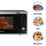 Samsung 32L, Slim Fry, Convection Microwave Oven with Tandoor and Curd making(MC32A7035CT/TL, Stainless Steel, 10 Yr warranty)