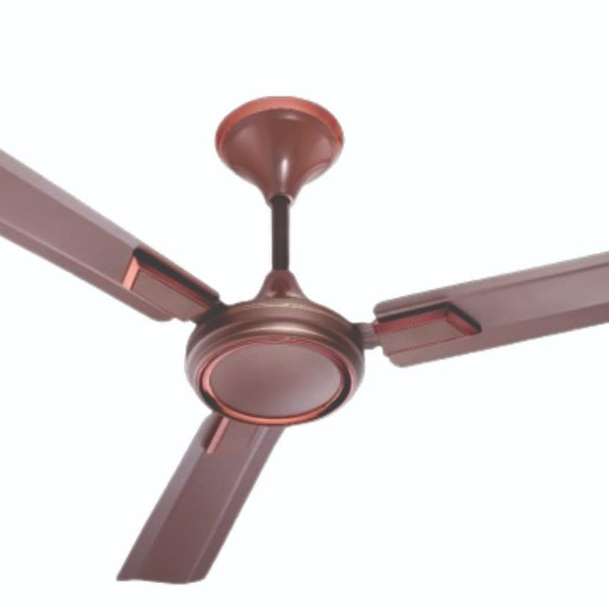 KRETA COPPER 390 Rpm 1200Mm High Speed Bee Approved 5 starss Rated Apsra Brown Ceiling Fan WITH 5 YEAR WARRANTY