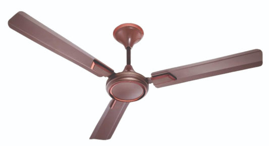 KRETA COPPER 390 Rpm 1200Mm High Speed Bee Approved 5 starss Rated Apsra Brown Ceiling Fan WITH 5 YEAR WARRANTY