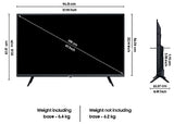 Samsung 108 cm (43 inches) Full HD Smart LED TV UA43T5450AKXXL (Black)