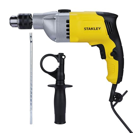 STANLEY STDH8013 800W 13mm Reversible Percussion Drill (Yellow and Black)