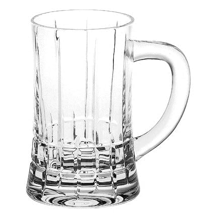 Prego Drinking Mug with Handle for Beer | Juice and Shakes Capacity - 527 ml. Each | Set of 1