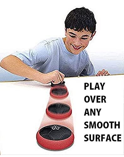 Toy Imagine™ Ice Hockey Game for Kids | Sports Game with 2 Pushers | Smooth Surface Air Cushion Hockey | Accessories Board Game | Indoor Game Gift | Battery Operated (Battery Included). 3+ Years...