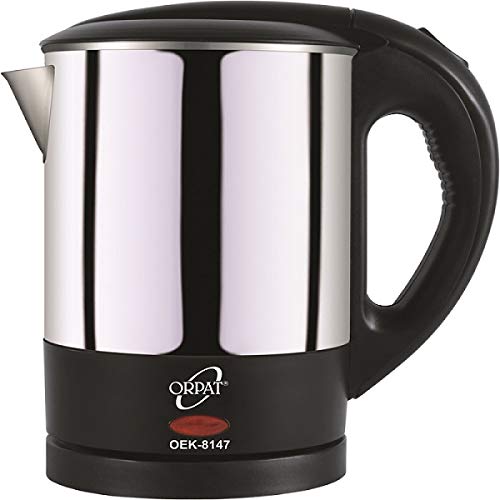 Orpat OEK-8147 1-Litre Cordless Kettle (Stainless Steel)