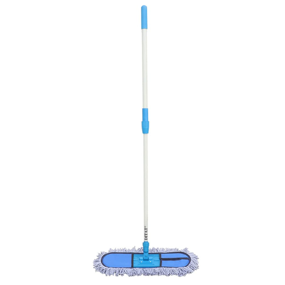 DITAT 18" Dry Floor Mop Set for Cleaning Multicolour, (Pack of 1)