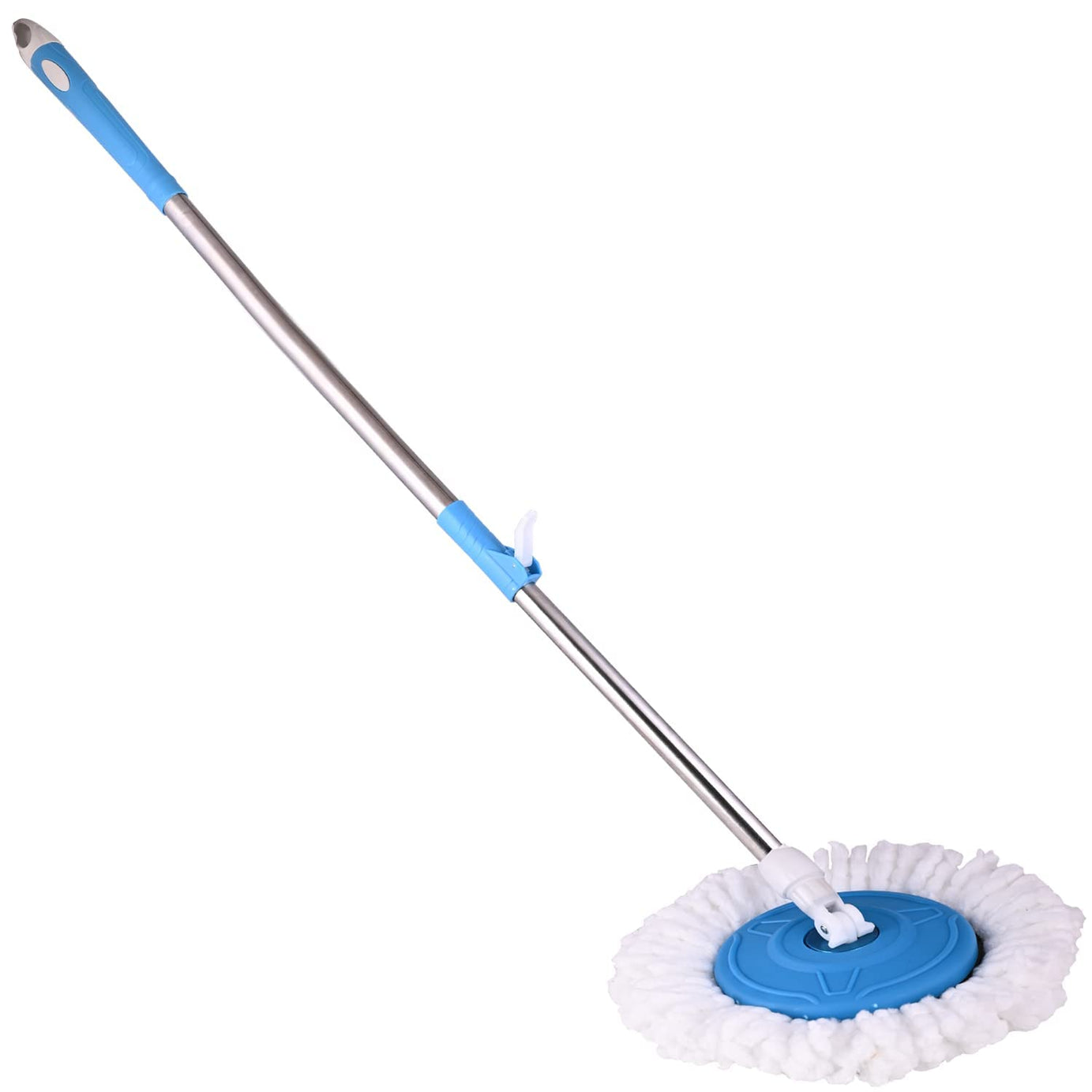 Milton 360 Degree Spin Mop Stick Rod with 1 Microfiber Refill | Standing Magic Pocha with Easy Grip Handle for Floor Cleaning Supplies Product for Home, Office (Mop) MNT-1 50% Off