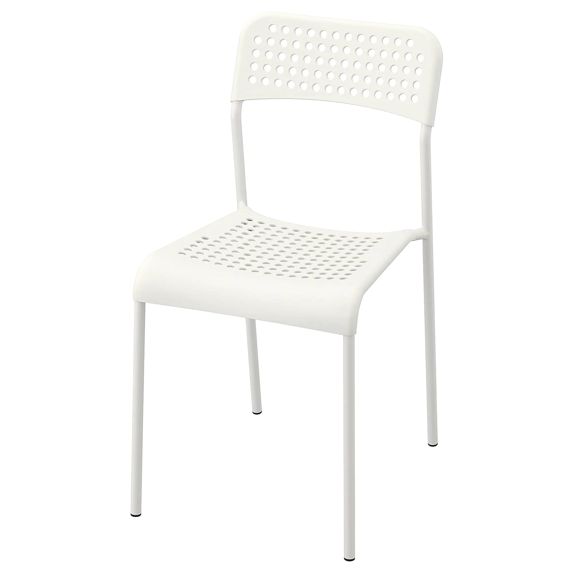 IKEA ADDE Chair - by STOCKLAND (White, Metal)