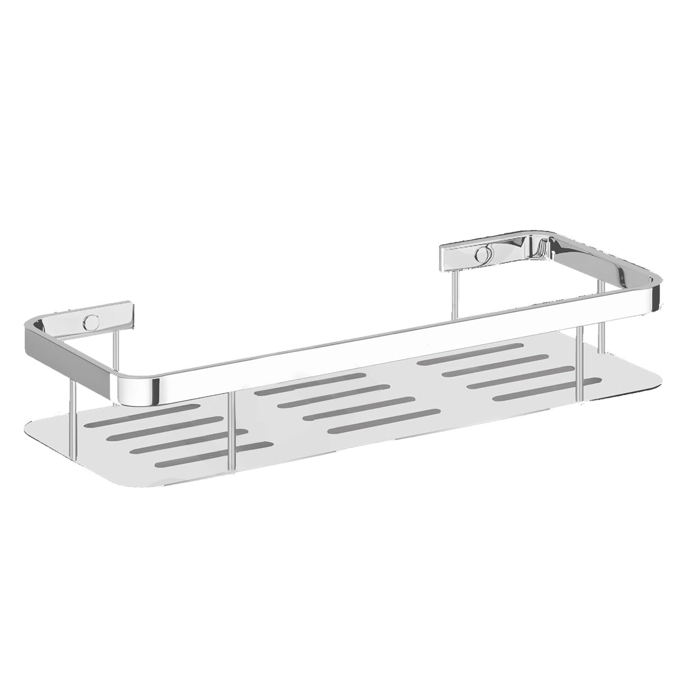 ANMEX Heavy Duty SS304 Stainless Steel Bathroom Shelf, Kitchen Shelf, Bathroom Shelf and Rack, Wall Storage Shelf, Bathroom Accessories