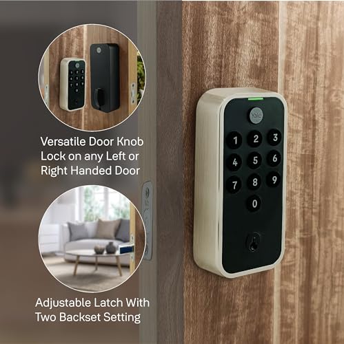 Yale Access Connect Wi-Fi Bridge for Smart Door Lock | WiFi & Bluetooth Enabled | Wireless & Keyless Entry to Access Your Home from Anywhere | Compatible with Alexa & Google Assistant (White)