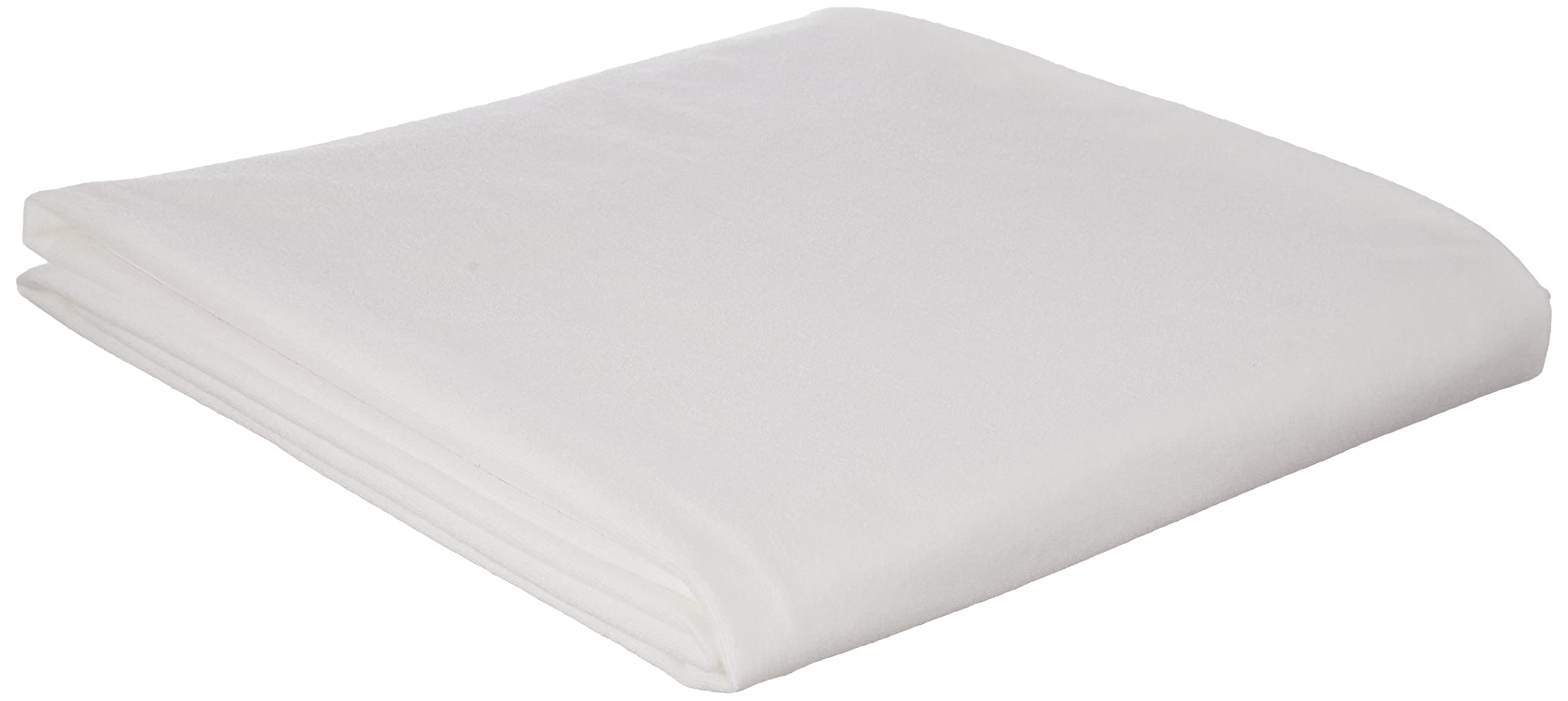 Recron Certified Polyester Mattress Protector (White)