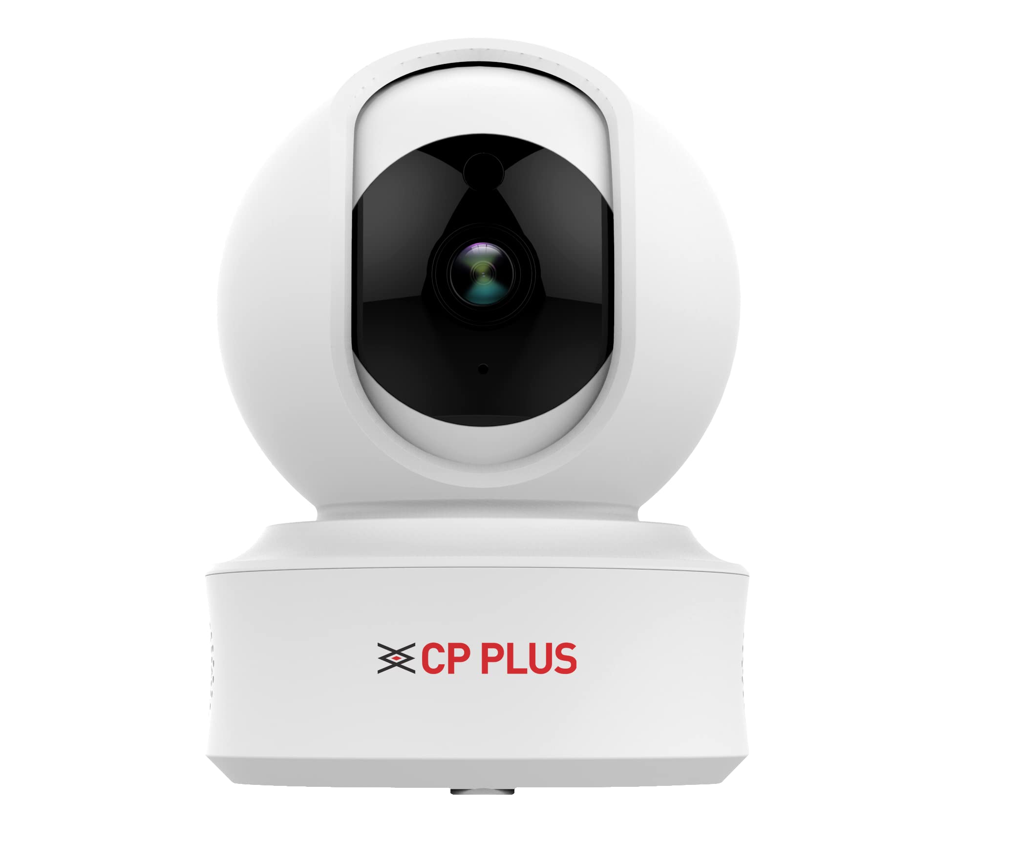 CP PLUS 2MP Full HD Smart Wi-fi CCTV Home Security Camera | 360° with Pan Tilt | 2Way Talk | Cloud Monitor | Motion Detect | Night Vision | Supports SD Card (Upto 128 GB), Alexa & Ok Google | CP-E21A