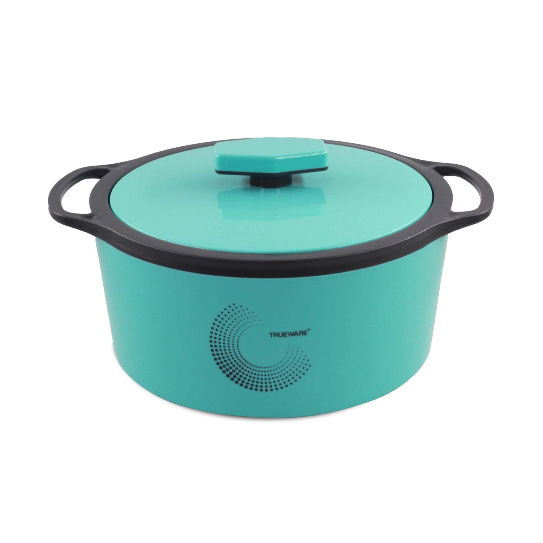 Trueware Orchid Inner Steel Casserole 1100 ML | Thermoware | BPA Free | Food Grade | PU Insulated | Odour Proof | Ideal for Chapatti | Roti | Curd Maker | Hot Pot | Hot Case (Blue)