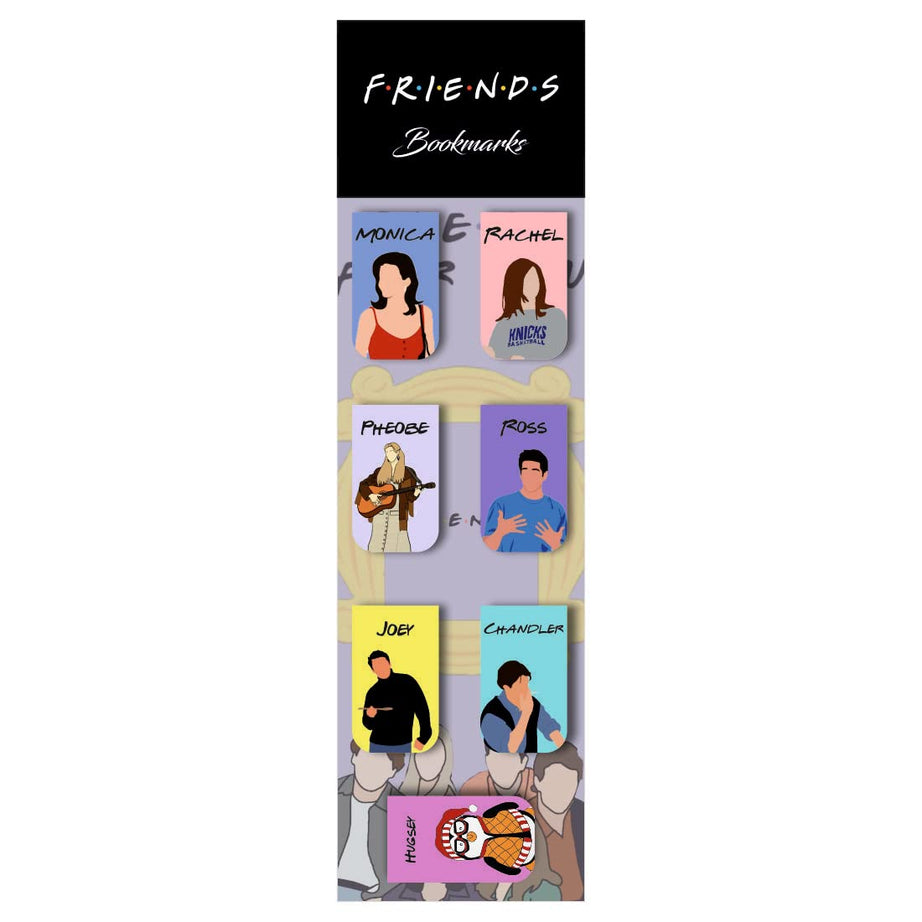 Zesta 3D Cute Friends Pack of 7 Magnetic Bookmark Gifts for Book Lovers | Book Marks for Book Lovers | Bookmarks Aesthetic for books | Cartoon magnetic Bookmarks