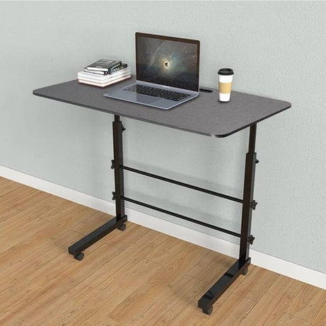 PRIVILON GLOBALOffice Table for Home/Writing Desk for Office/Folding Table for School/Folding Study Table/Work from Home Height Adjustable Multipurpose Table(60 X 60 X 40 Cm) (Height Adjustable BLACK)