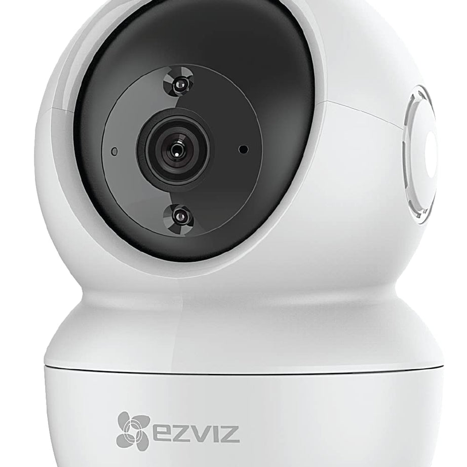 EZVIZ by Hikvision | Full HD Smart WiFi Home Camera | Child/Pet Security | AI Motion Detection | Enhanced Night Vision | 2-Way Audio | 360° Pan/Tilt | SD Card Slot Upto 256GB |Alexa & OK Google|C6N