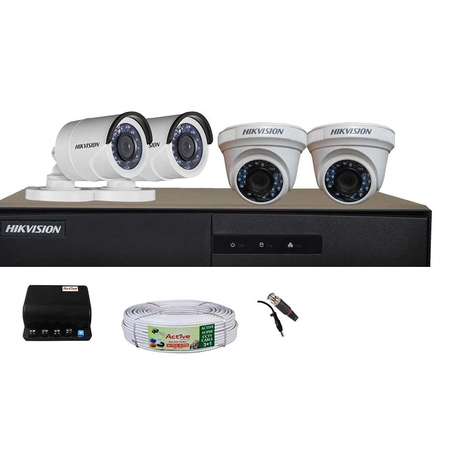 HIKVISION 1080p FHD 2MP Security Camera Kit