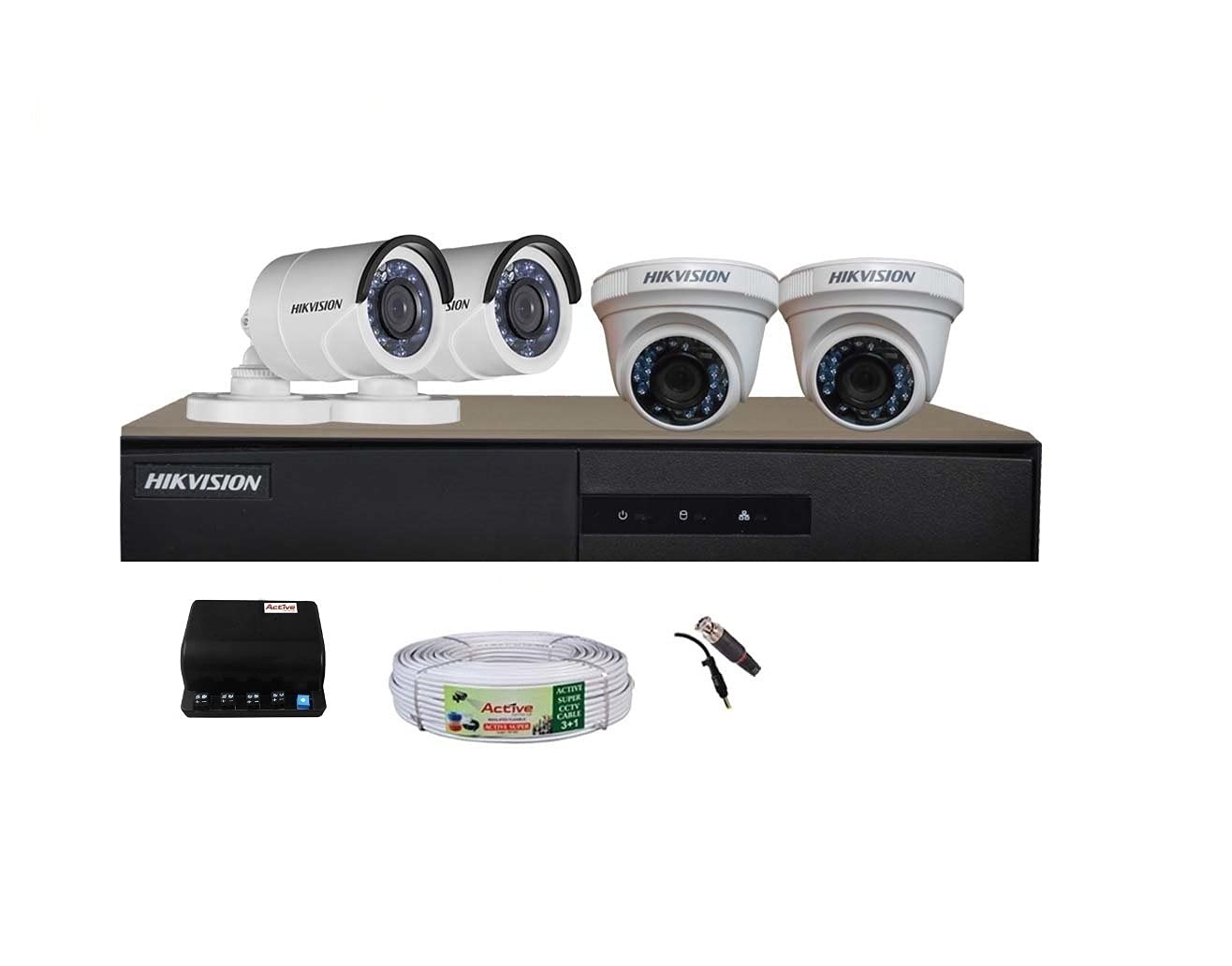 HIKVISION 1080p FHD 2MP Security Camera Kit