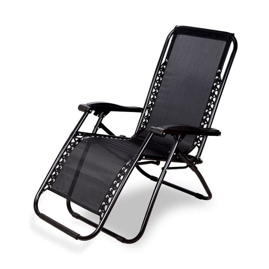 ginoya brothers Stainless Steel - Zero Gravity Reclining Sleeping Chair With Adjustable & Foldable Legs For Beach, Home Lounging, Camping Outdoor Activity [Multi-Color]