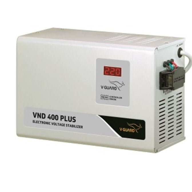 V-Guard VND 400 Plus Voltage Stabilizer (Grey)