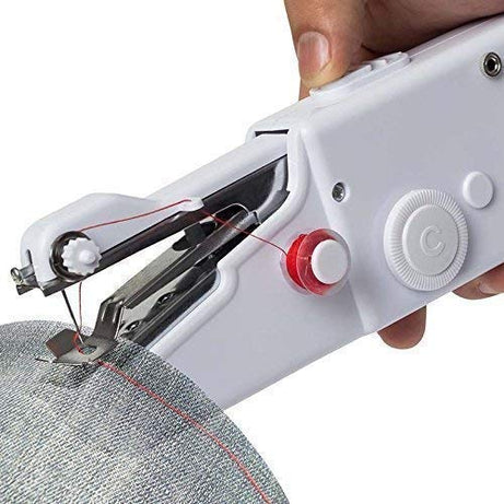 KARIHA Electric Handy Stitch Mini Hand Sewing Machine Stapler Style Mini Machine Home Tailoring Silai Machine Emergency Stitching Handheld Sewing Machine For Emergency Stitching (pack of 1)