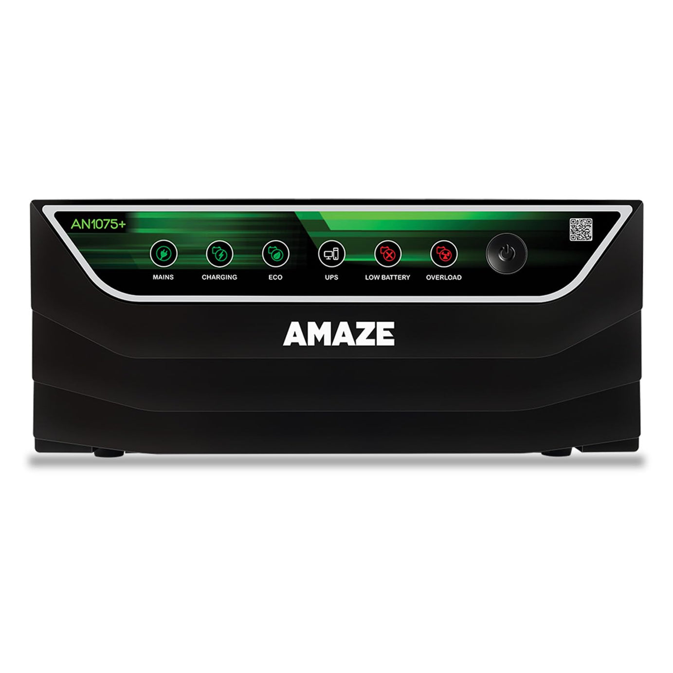 AMAZE an Sine Wave Inverter for Home, Offices and Shops, an 1075+/12V 900VA, Supports Single Battery, Ready to Use, 2 Years Warranty