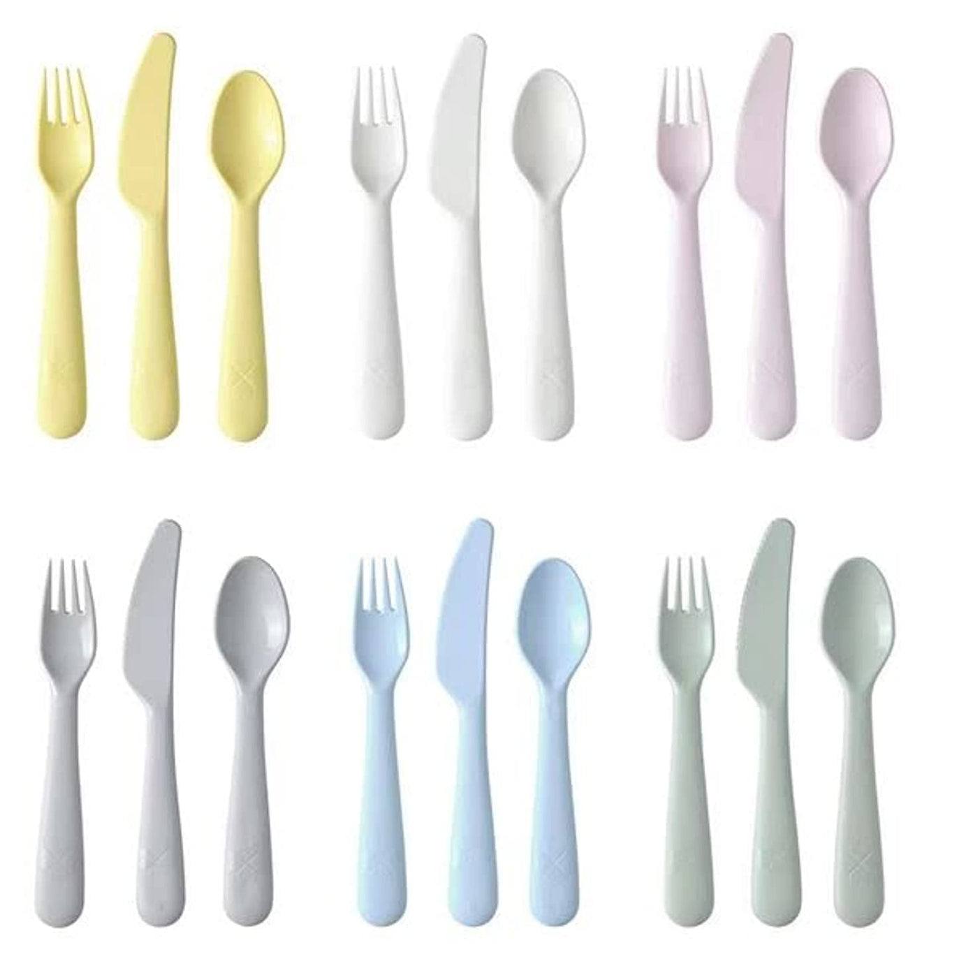 IKEA KALAS 18-Piece Cutlery Set, Mixed Coolers