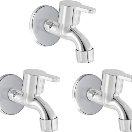 INDOROX Stainless Steel Flora Bib Cock Tap - Pack of 3