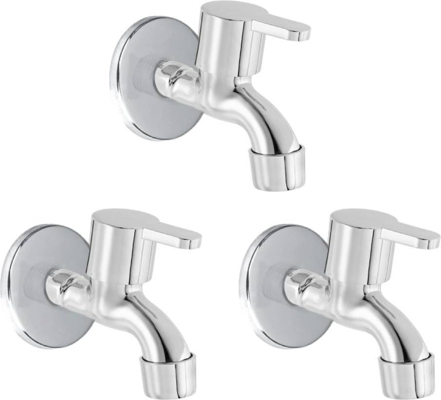 INDOROX Stainless Steel Flora Bib Cock Tap - Pack of 3