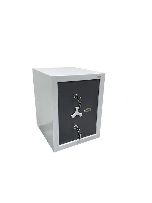 ARMOUR (89 Litre) Mechancal Safe Locker, With 2 Key Locking System & 3 Live Door Bolt - Manual Key Lock Box -Mild Steel Security Solution For Home Office Shop Money Cash Jewelery- 16 x 19 x 21 IN, 89L