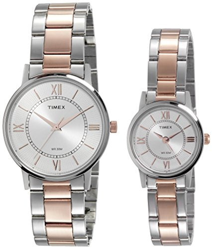 Timex Analog Silver Dial Unisex's Watch-TW00PR213