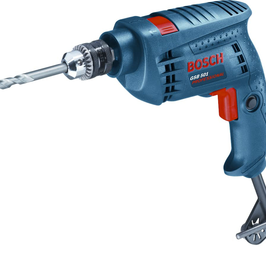 Bosch GSB 501 500-Watt Professional Impact Drill Machine (Blue),Corded Electric