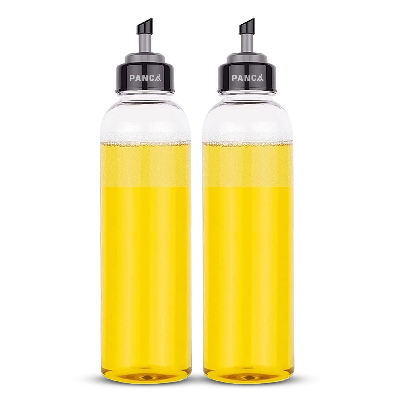 PANCA Oil Dispenser 1 litre, Oil Bottle for kitchen Litre, Oil Storage Container 1000ml, Oil storage Bottle, Cooking Oil Dispenser For Daily Use in Kitchen Set Of Two