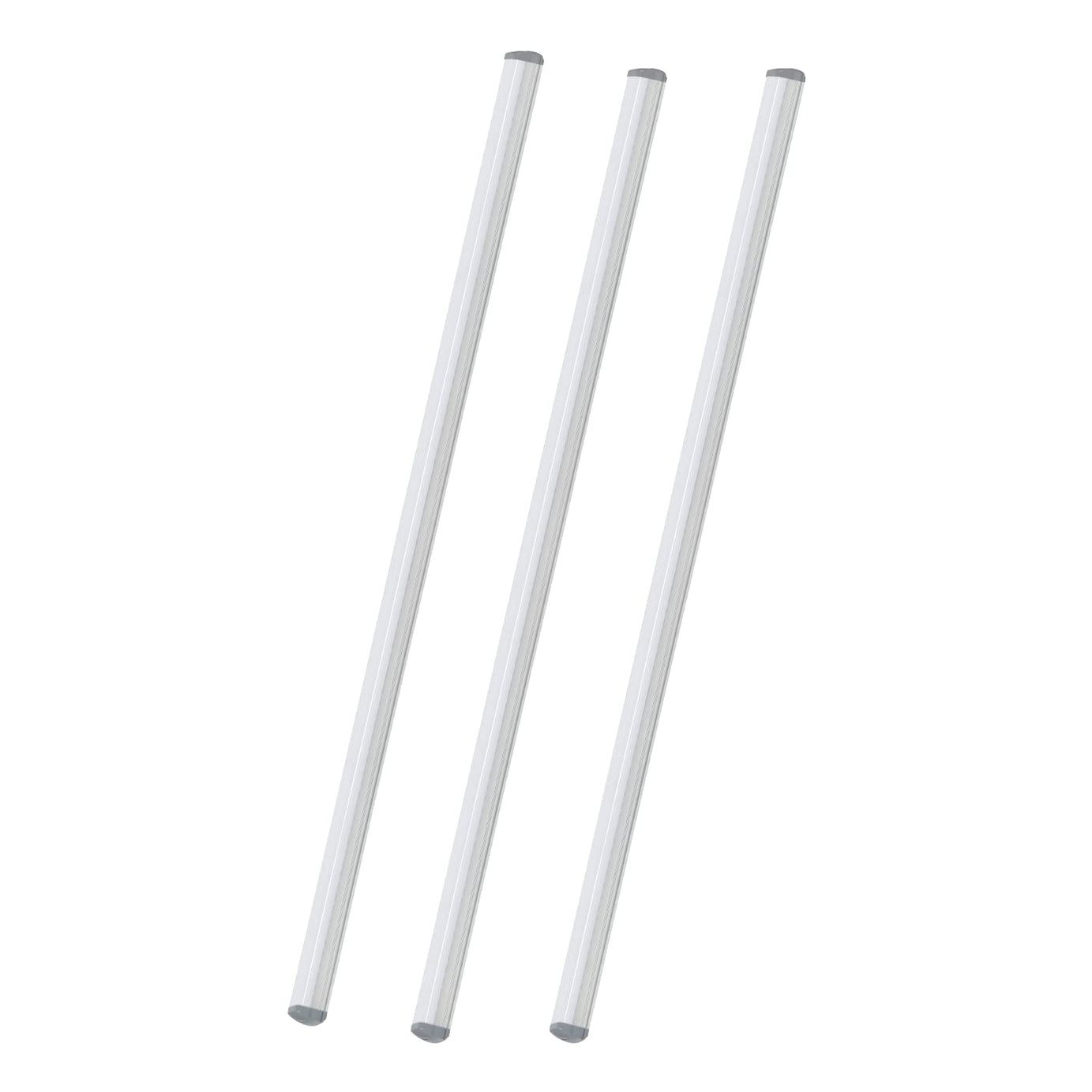 Surya 20W 6500K 2 FT Brito Fitting Metallic LED Batten/Tubelight for Home (Cool White)(Pack of 3)