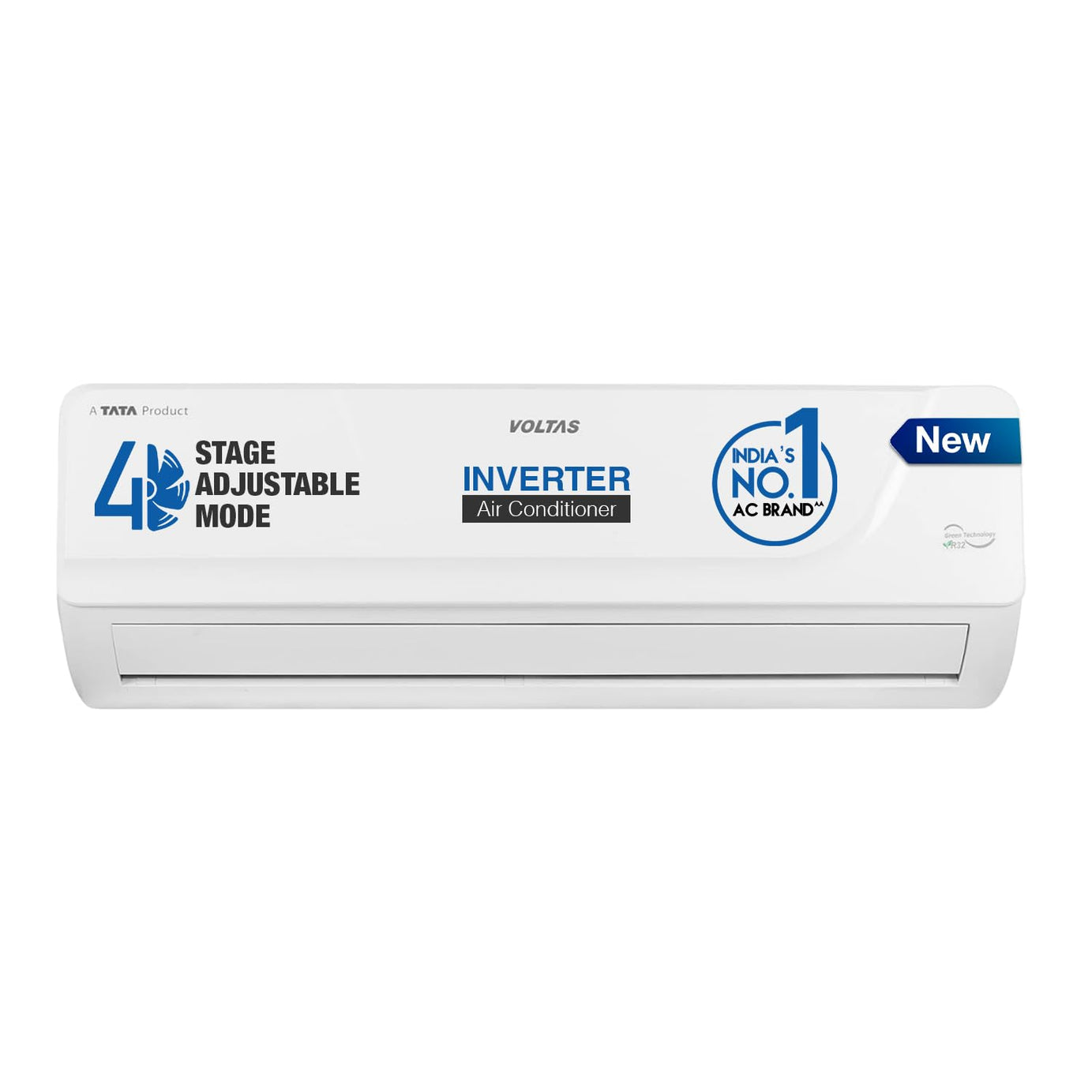 Voltas 1.4 ton 5 Star, Inverter Split AC (Copper, 4-in-1 Adjustable Mode, Anti-dust Filter, 2024 Model, 175V Vectra CAR, White)