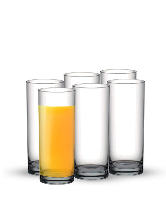 Ocean Fine Drink Glass Set (Transparent, 485ml, Set of 6)