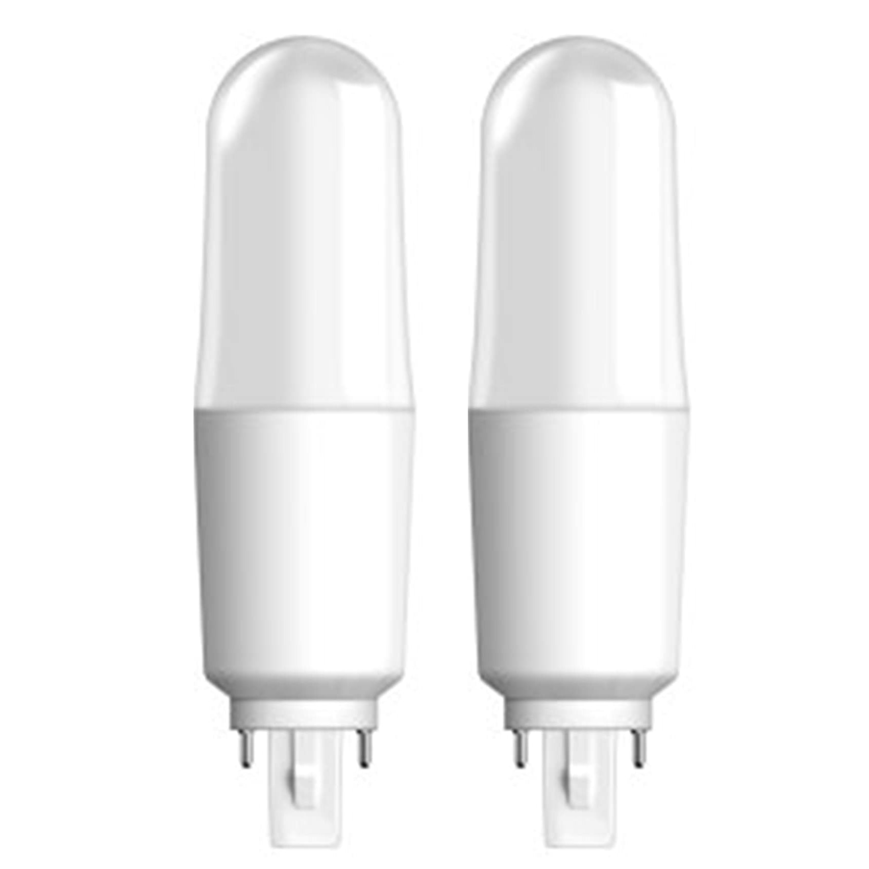 Osram Ledvance 10 Watt G24d LED Value Stick PL Lamp Cross Pin (230V, Warm White, 3000K) - Pack of 2